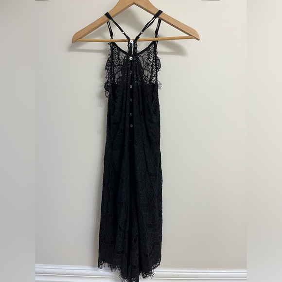Free People Black Lace Cocktail Dress - Picture 4 of 10